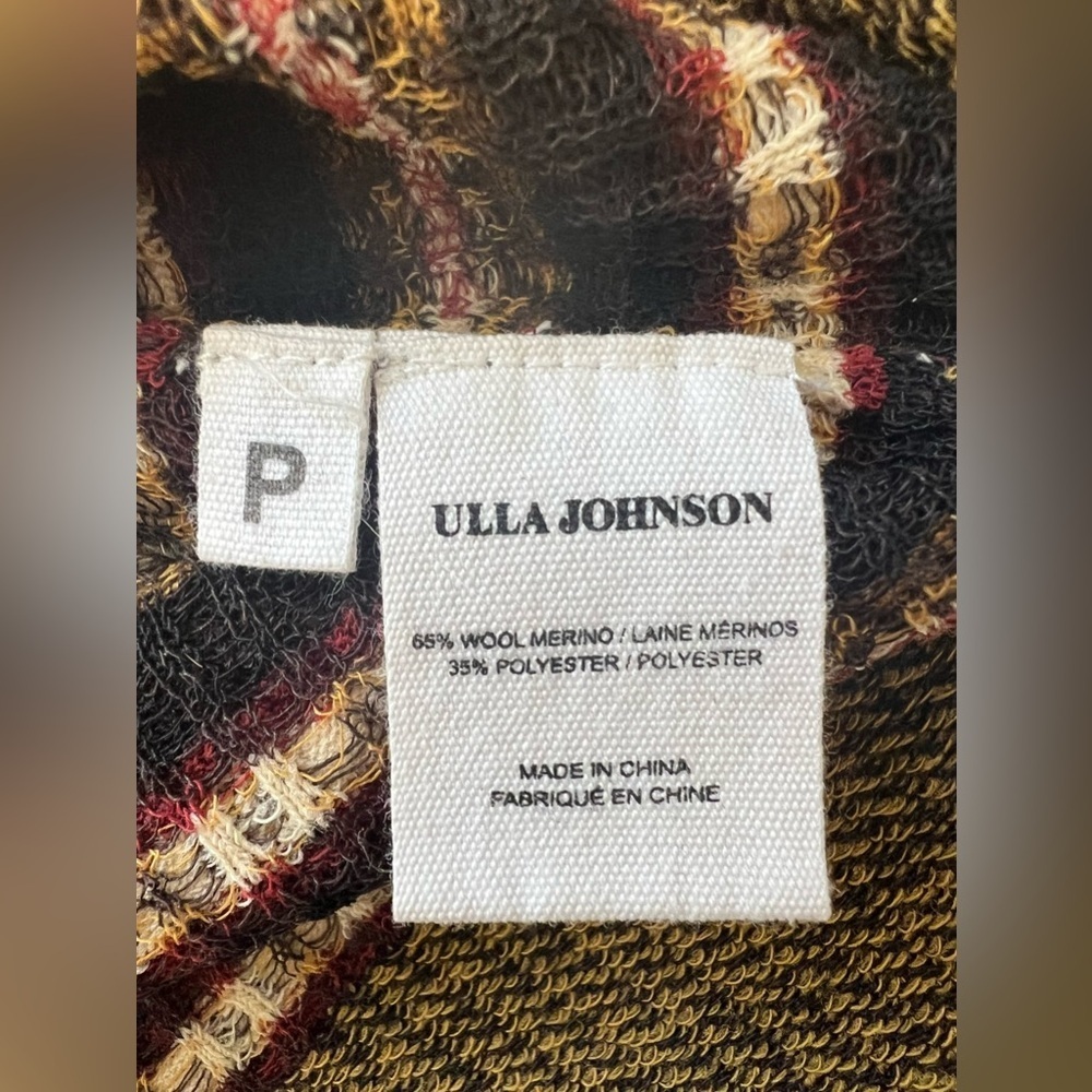 Ulla Johnson Merino Wool Bridget Turtleneck Sweater Brown Women’s Size XS Luxury - Picture 9 of 10